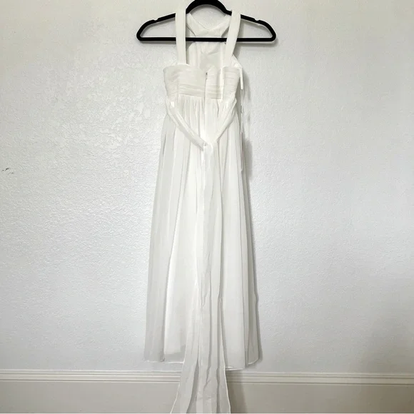 JJ’s House Ivory Junior Bridesmaids Dress Wedding SZ 6 and 7 - Picture 5 of 15